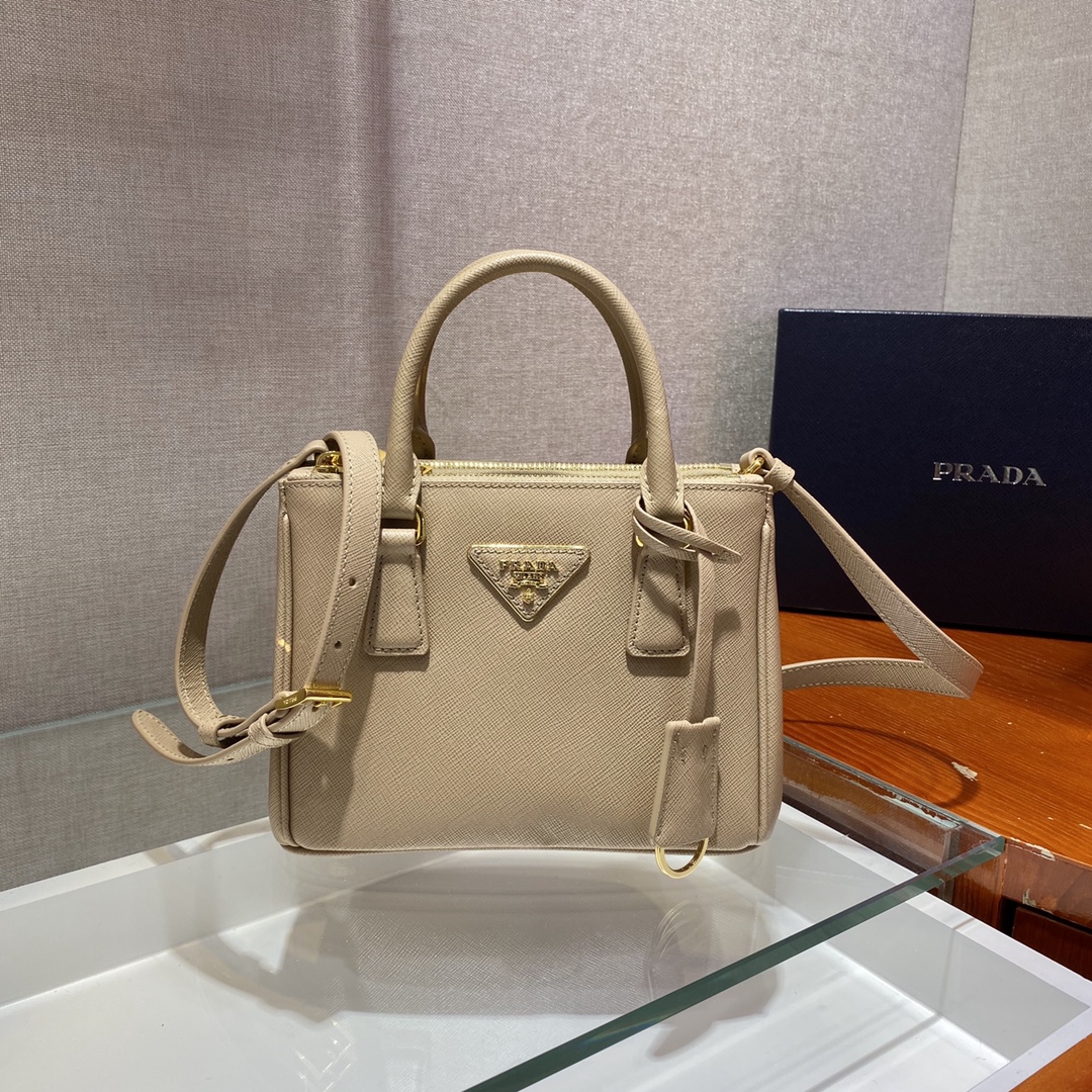 Prada Galleria Saffiano Leather Micro-Bag(20-14.5-9.5cm)   1BA906 - everydesigner