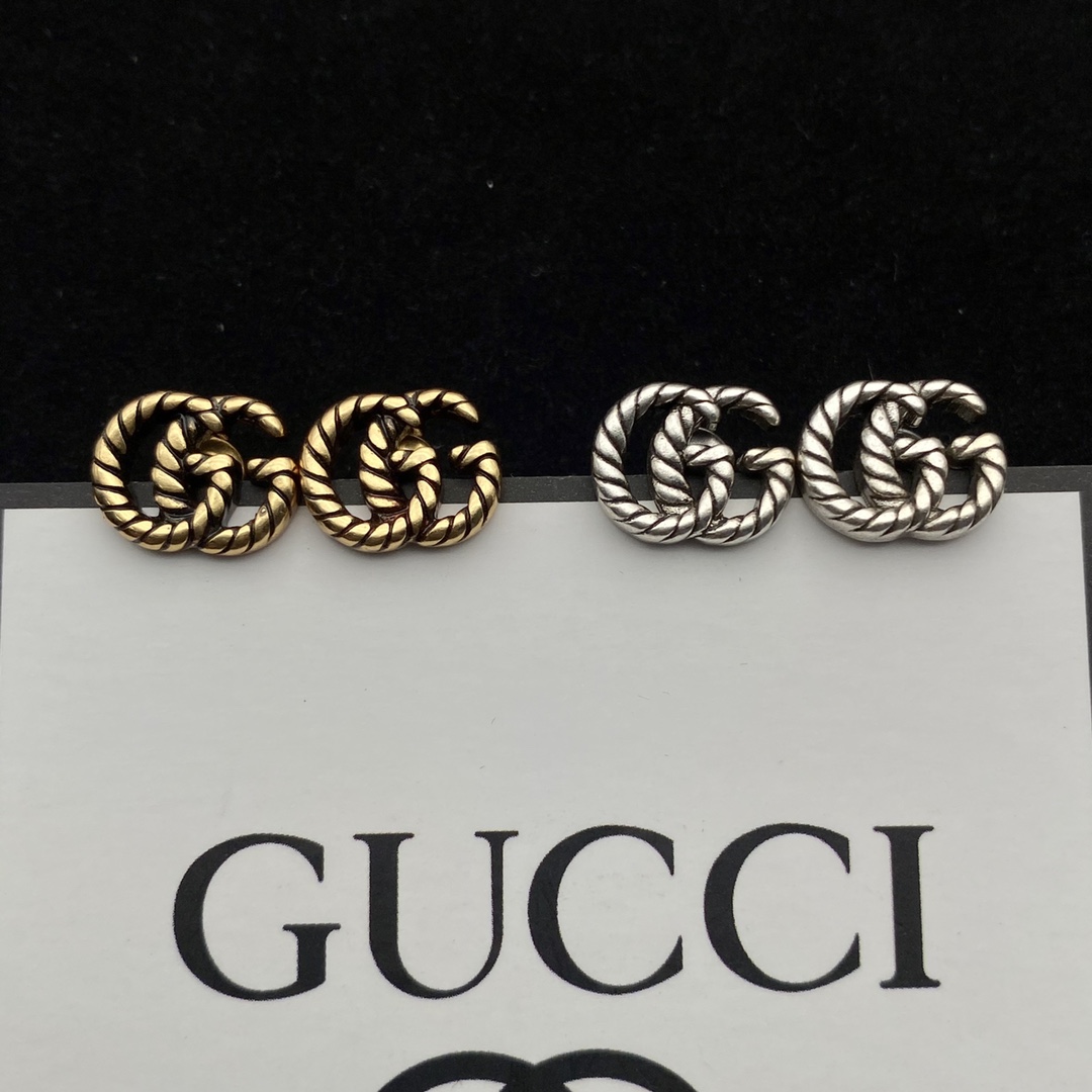 Gucci Double G Earrings - everydesigner