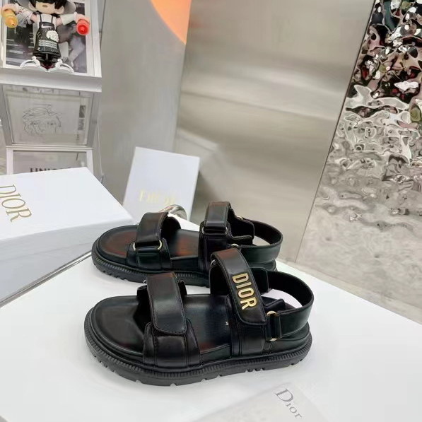 Dior Dioract Sandal With Lambskin - everydesigner