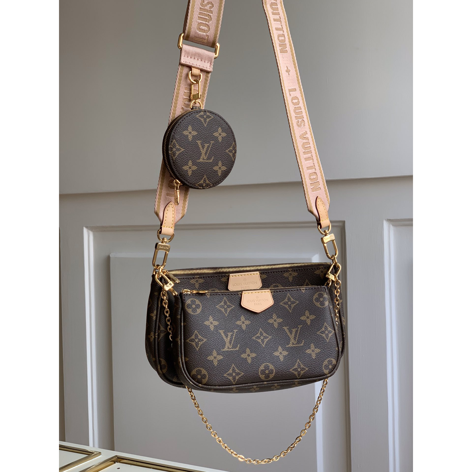 Louis Vuitton Multi Pochette Accessoires(24-13-5cm/19-11-4cm/9-2-1cm) - everydesigner