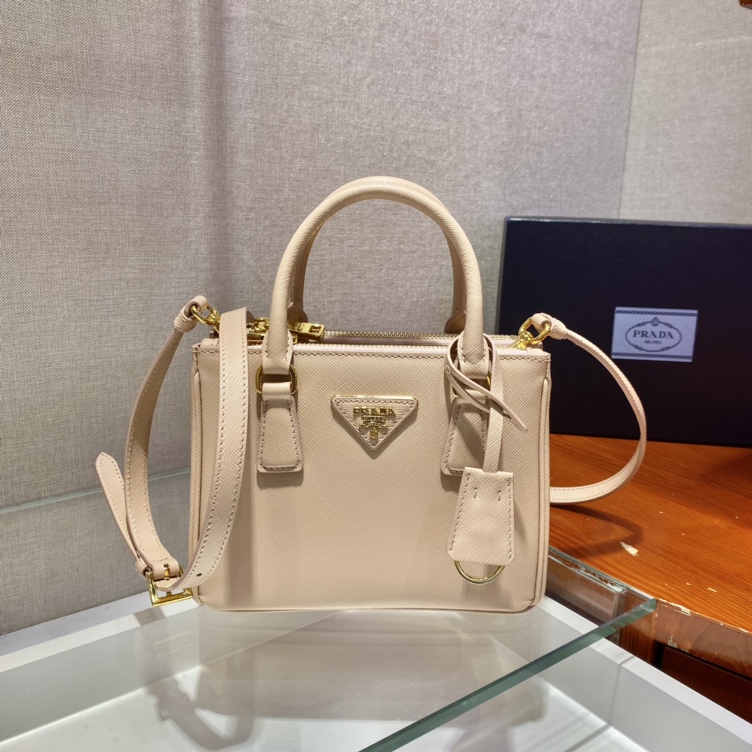 Prada Galleria Saffiano Leather Micro-Bag(20-14.5-9.5cm)   1BA906 - everydesigner