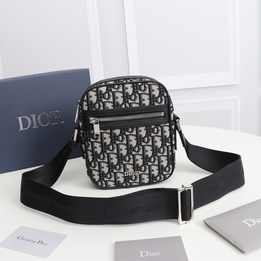 Dior Obique Messengers Bag(14.5- 18-6cm)  - everydesigner