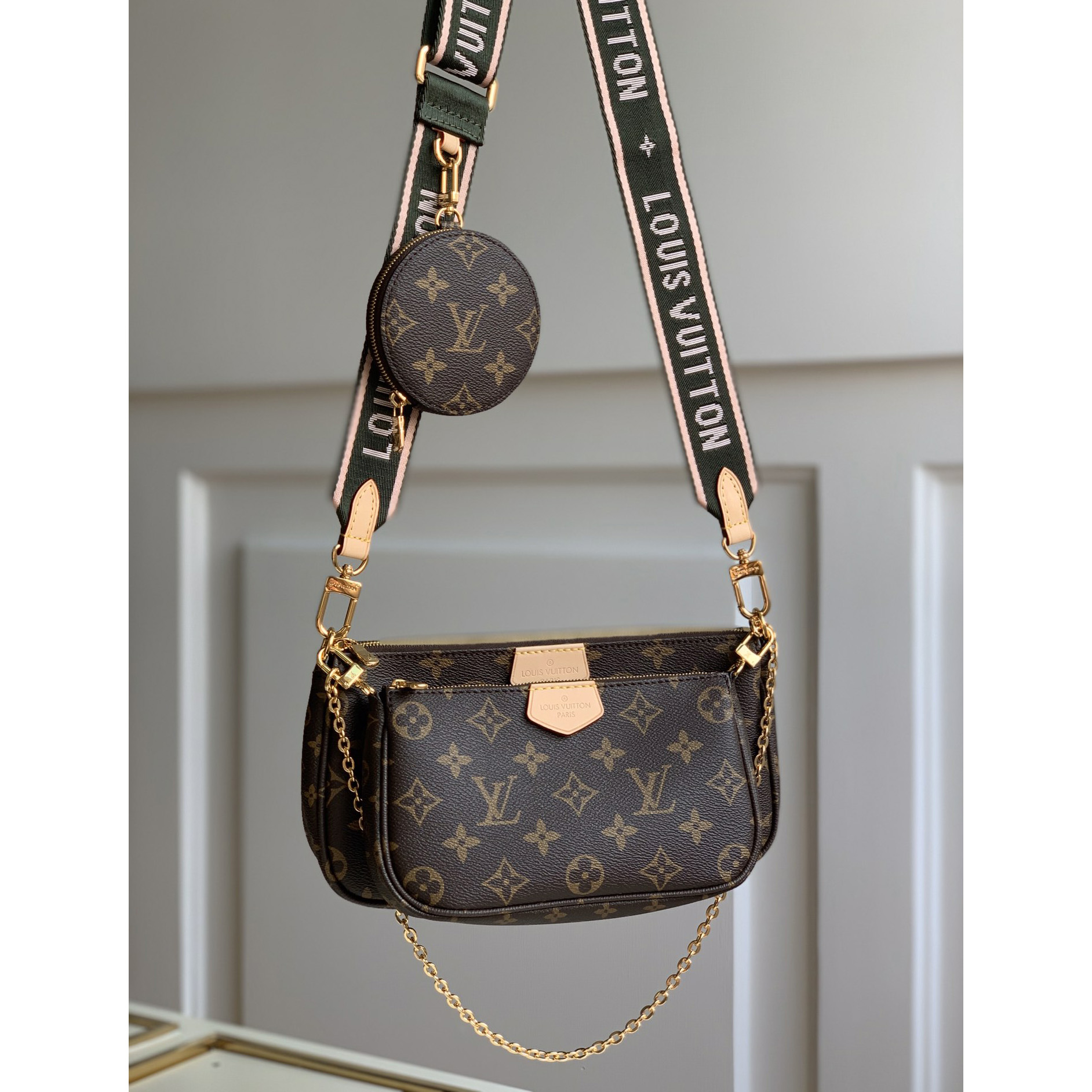 Louis Vuitton Multi Pochette Accessoires(24-13-5cm/19-11-4cm/9-2-1cm) - everydesigner