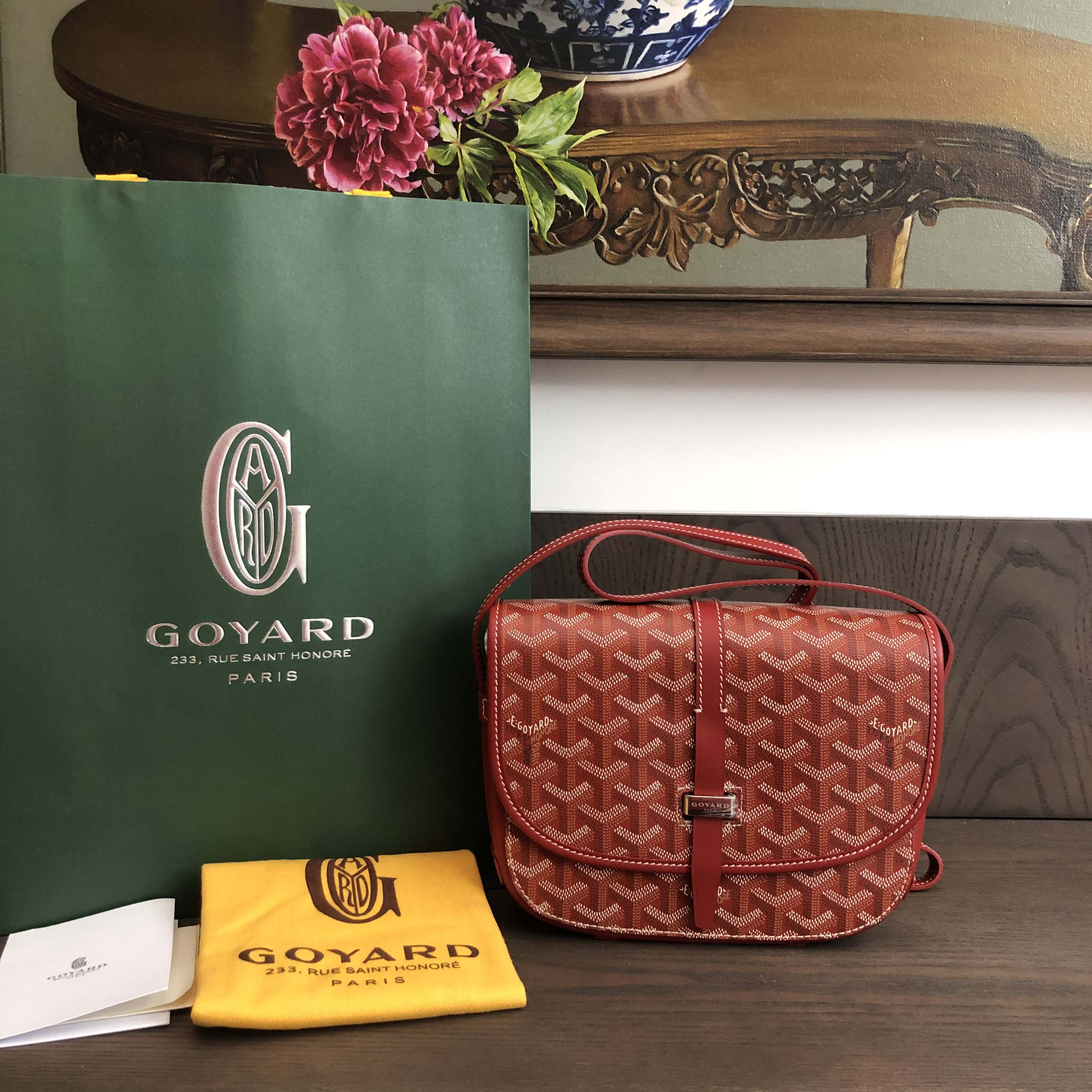 Goyard Belvedere PM Bag In Red(22-15-6.5cm) - everydesigner