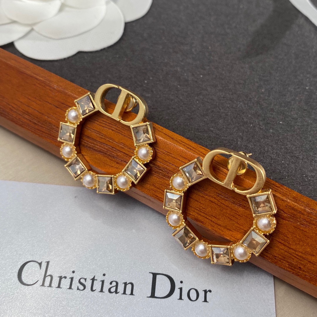 Dior Petit CD Earrings - everydesigner