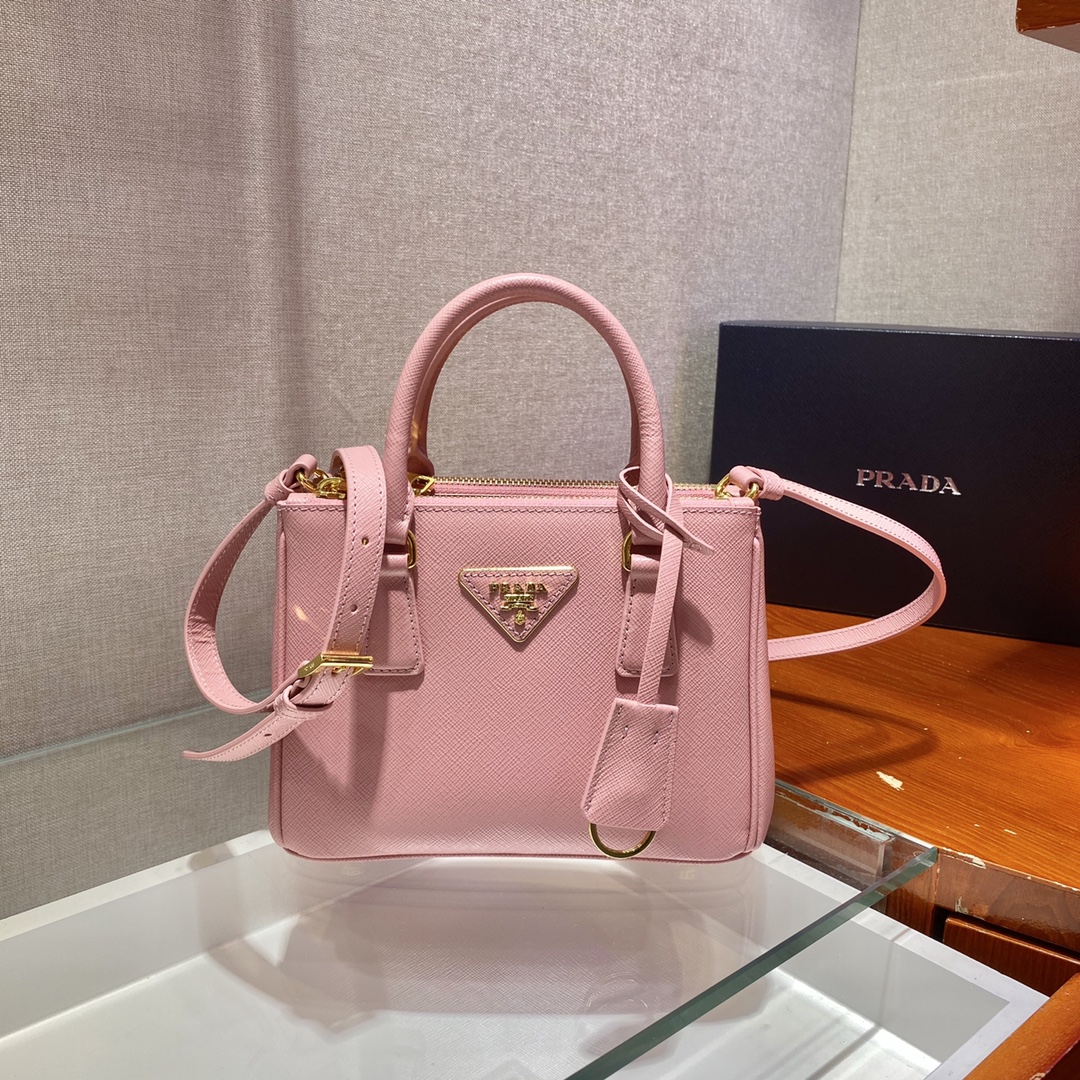 Prada Galleria Saffiano Leather Micro-Bag(20-14.5-9.5cm)   1BA906 - everydesigner