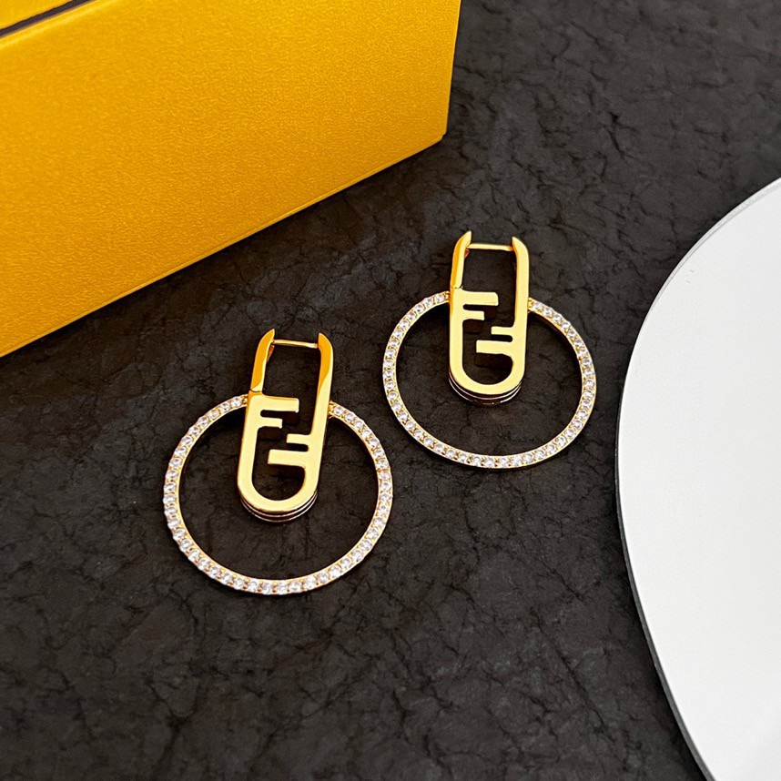 Fendi O’Lock Earrings - everydesigner