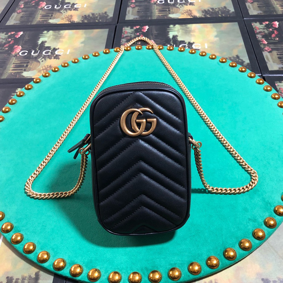 Gucci GG Marmont Mini Bag(10.5-17-5cm) - everydesigner