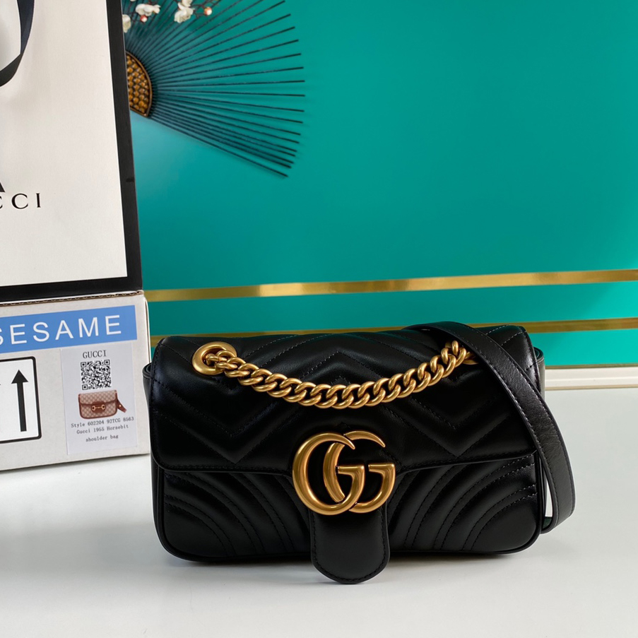 Gucci GG Marmont Matelassé Mini Bag - everydesigner