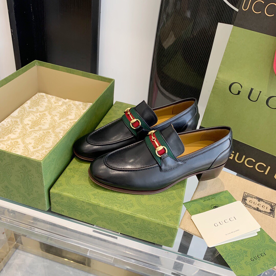 Gucci Loafer With Horsebit And Web - everydesigner