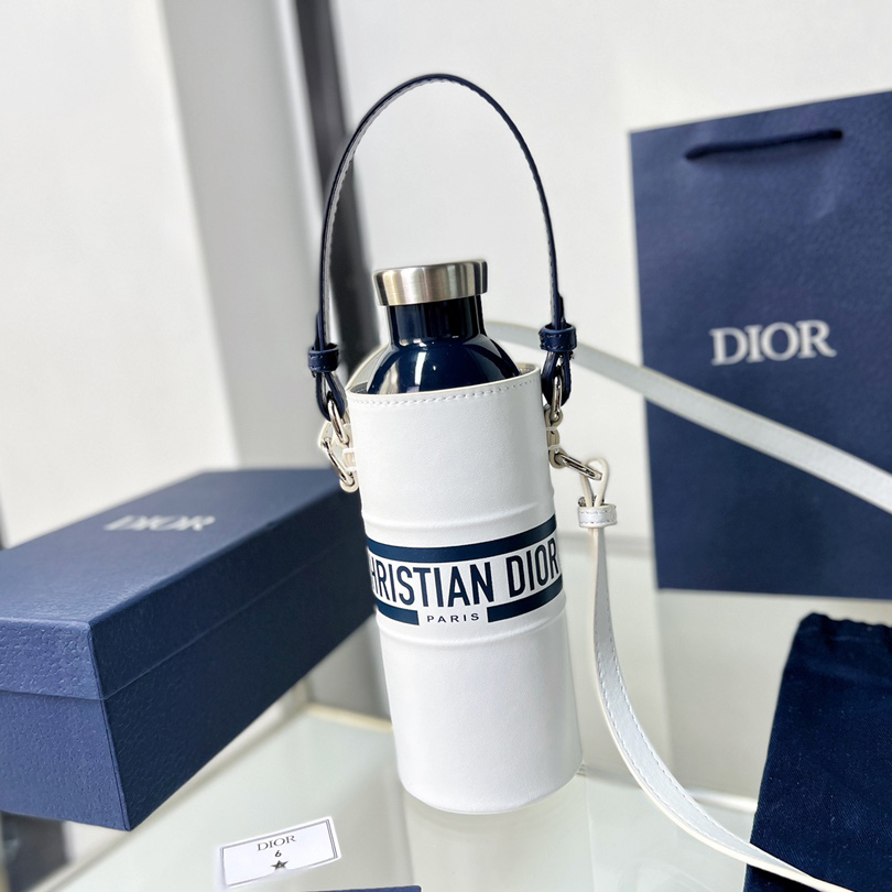 Dior Vibe Bottle Holder White Calfskin - everydesigner