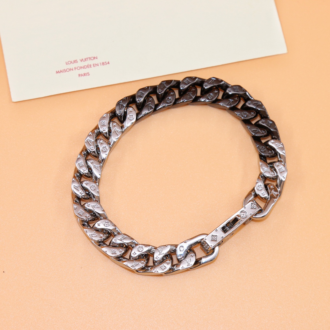 Louis Vuitton LV Chain Links Bracelet  21cm   M68273 - everydesigner