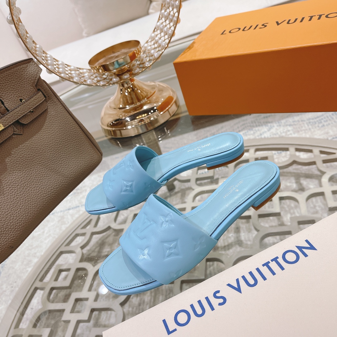 Louis Vuitton Revival Flat Mule     1A9P7D - everydesigner