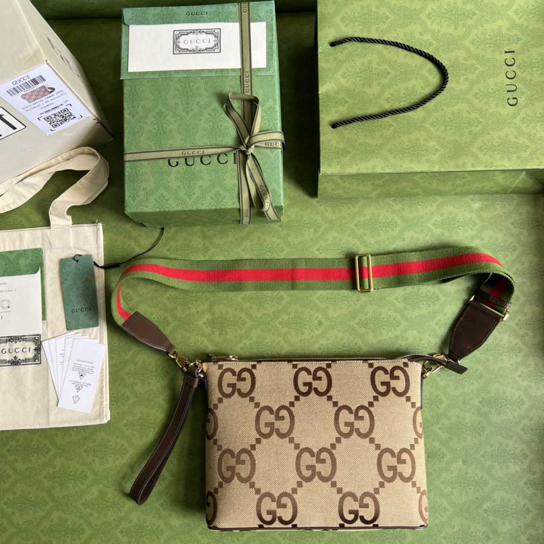 Gucci Jumbo GG Messenger Bag(31-24.5-5cm) - everydesigner