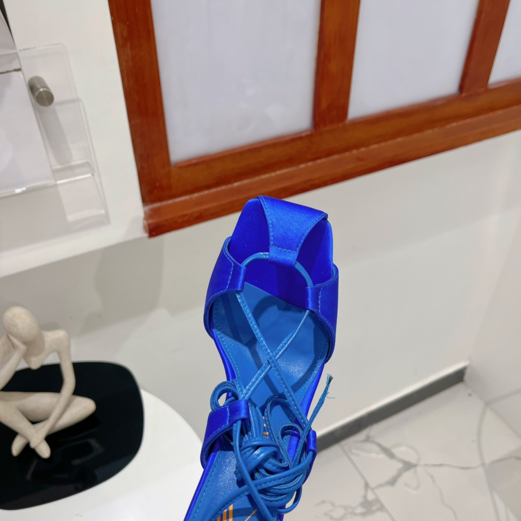 The Attico ''Adele'' Electric Blue Sandal - everydesigner