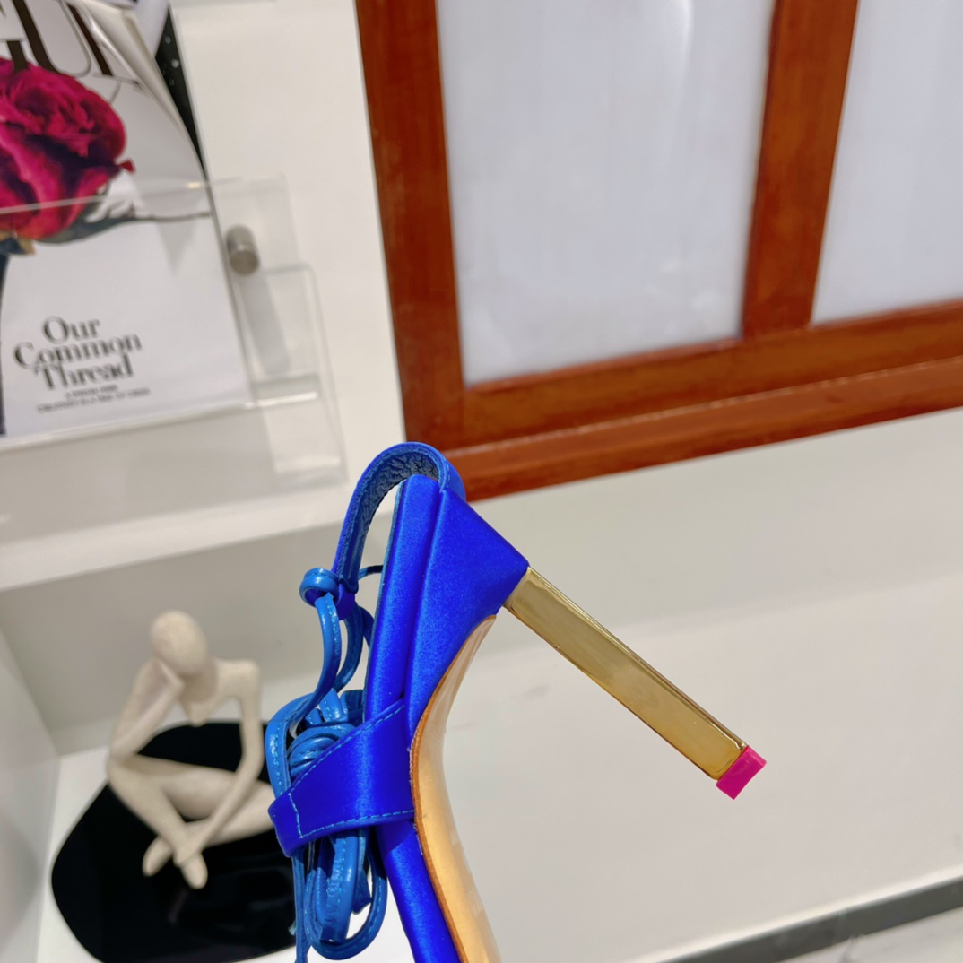 The Attico ''Adele'' Electric Blue Sandal - everydesigner