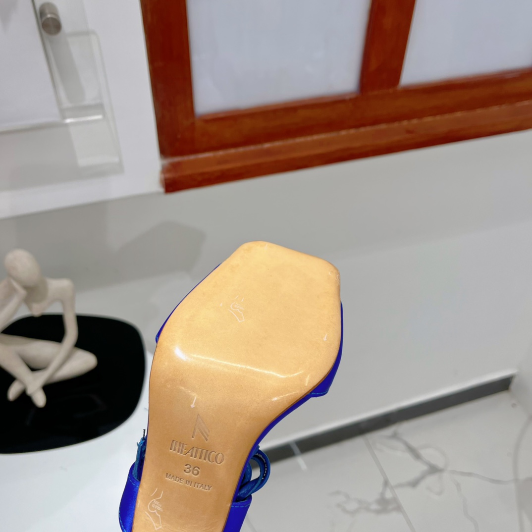 The Attico ''Adele'' Electric Blue Sandal - everydesigner