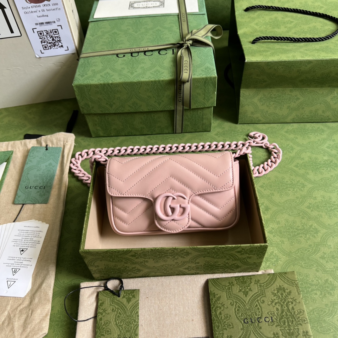 Gucci GG Marmont Belt Bag(16.5-10.2-5.1CM) - everydesigner