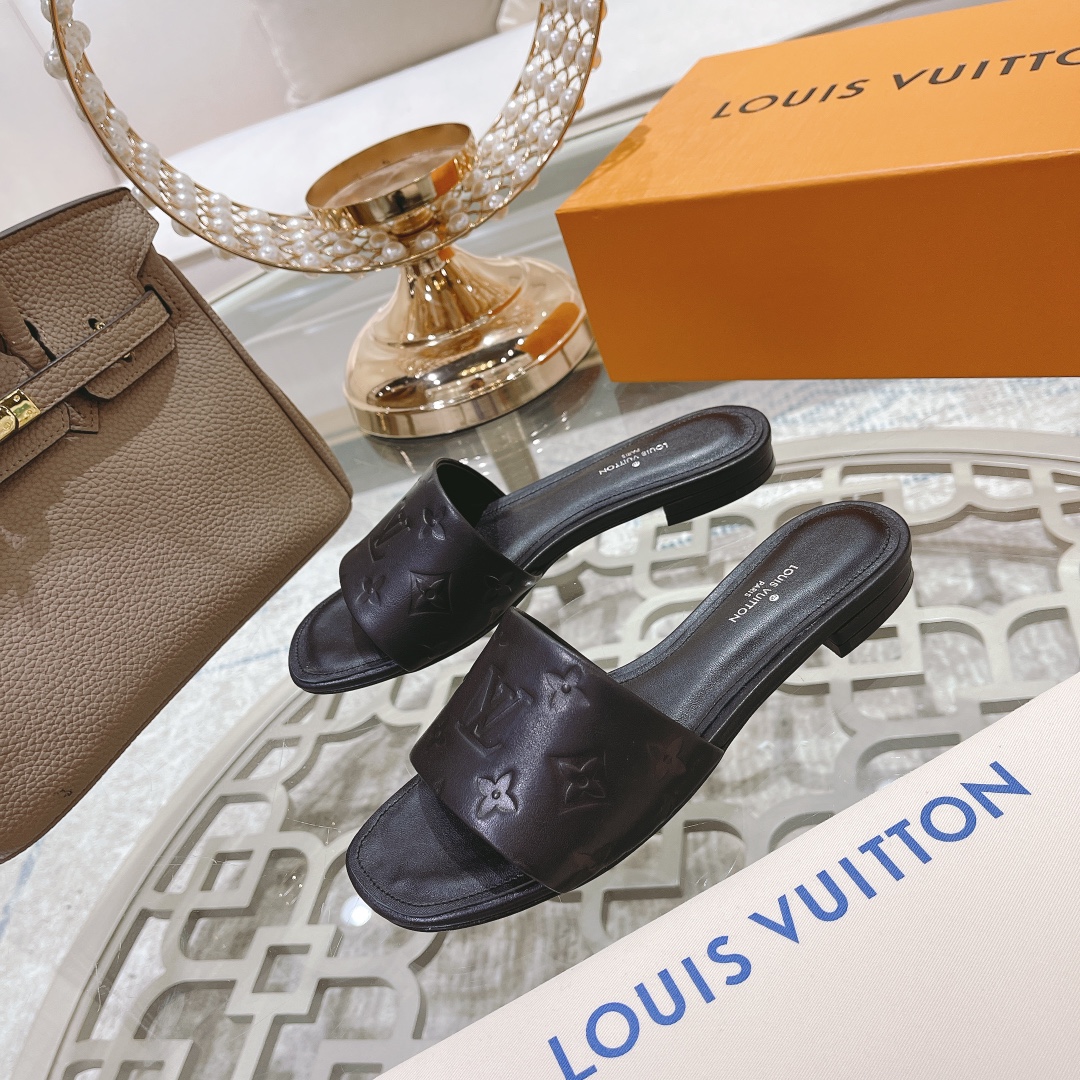 Louis Vuitton Revival Flat Mule     1A9P3T - everydesigner