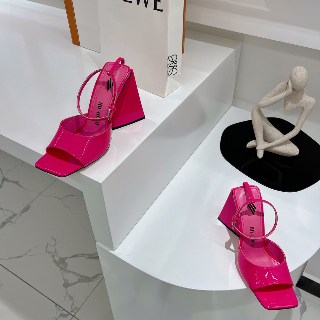 The Attico ''Piper'' Fuchsia Sandal - everydesigner