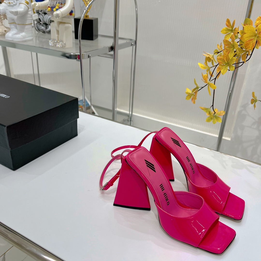 The Attico ''Piper'' Fuchsia Sandal - everydesigner