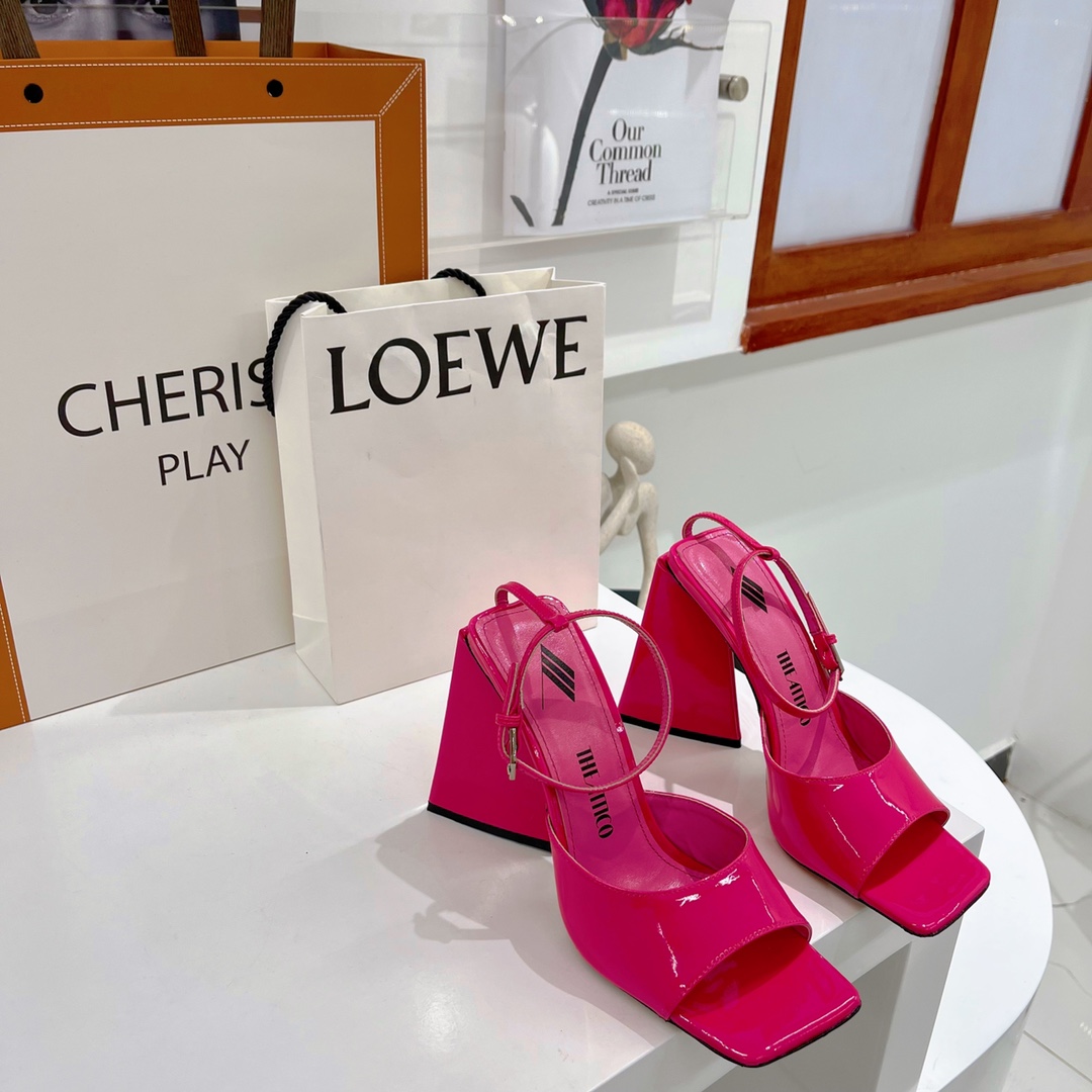 The Attico ''Piper'' Fuchsia Sandal - everydesigner