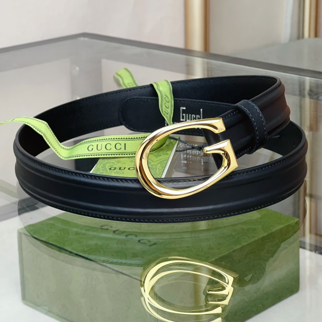 Gucci Belt With G Buckle - everydesigner