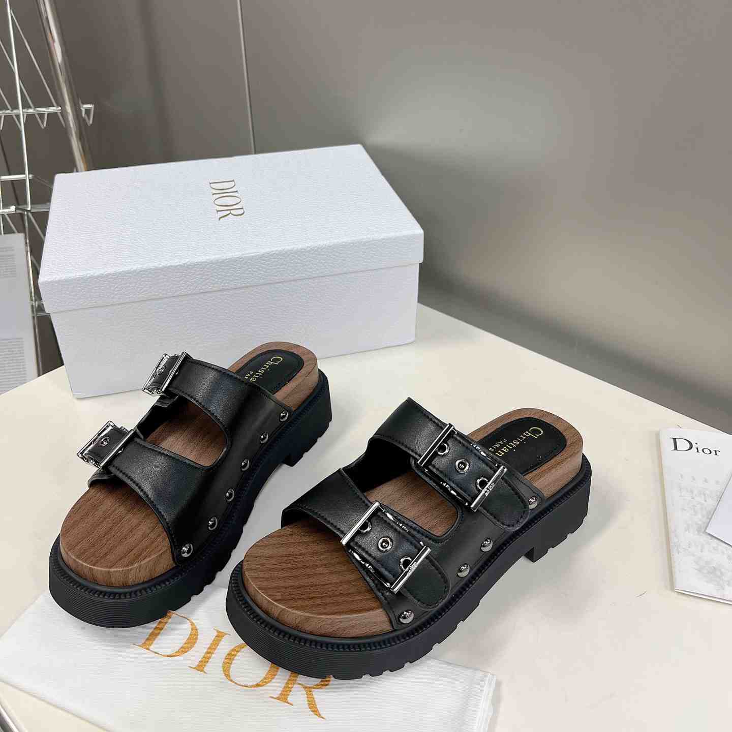 Dior Diorquake Strap Sandal - everydesigner