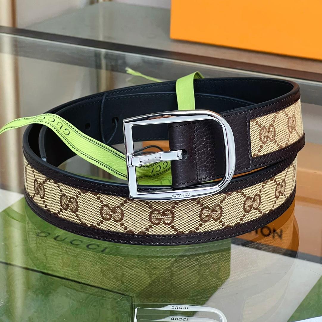 Gucci GG Belt With Square Buckle - everydesigner