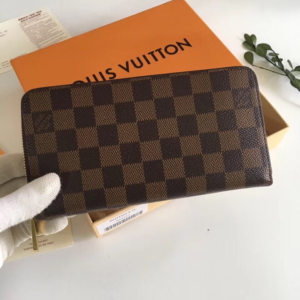 Louis Vuitton Zippy Wallet Vertical (19-10-1cm)     N60015 - everydesigner