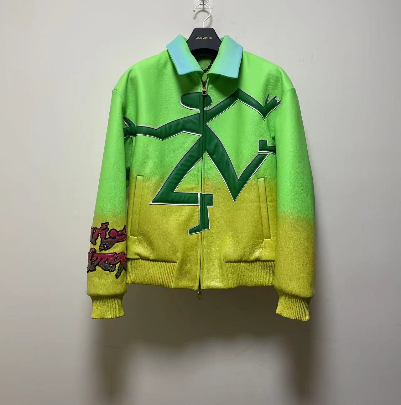 Louis Vuitton Fluo Gradient Leather Bomber    1A9UJ4 - everydesigner