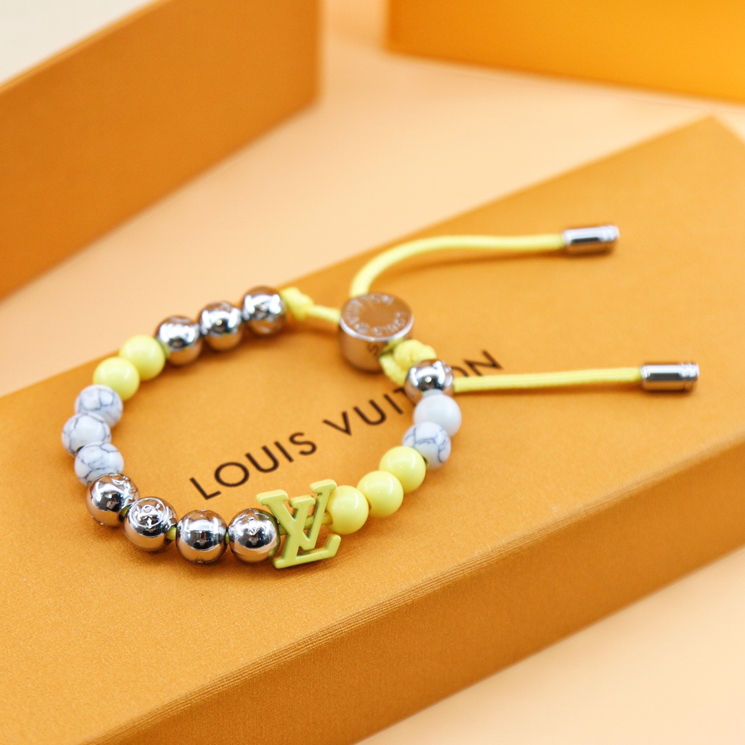 Louis Vuitton Monogram Beads Bracelet   M00510 - everydesigner