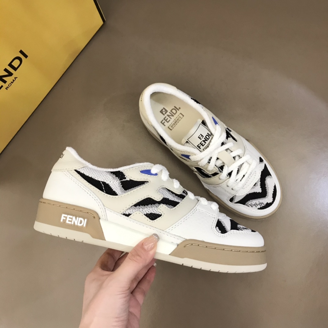 Fendi Match Low-Tops Sneakers - everydesigner