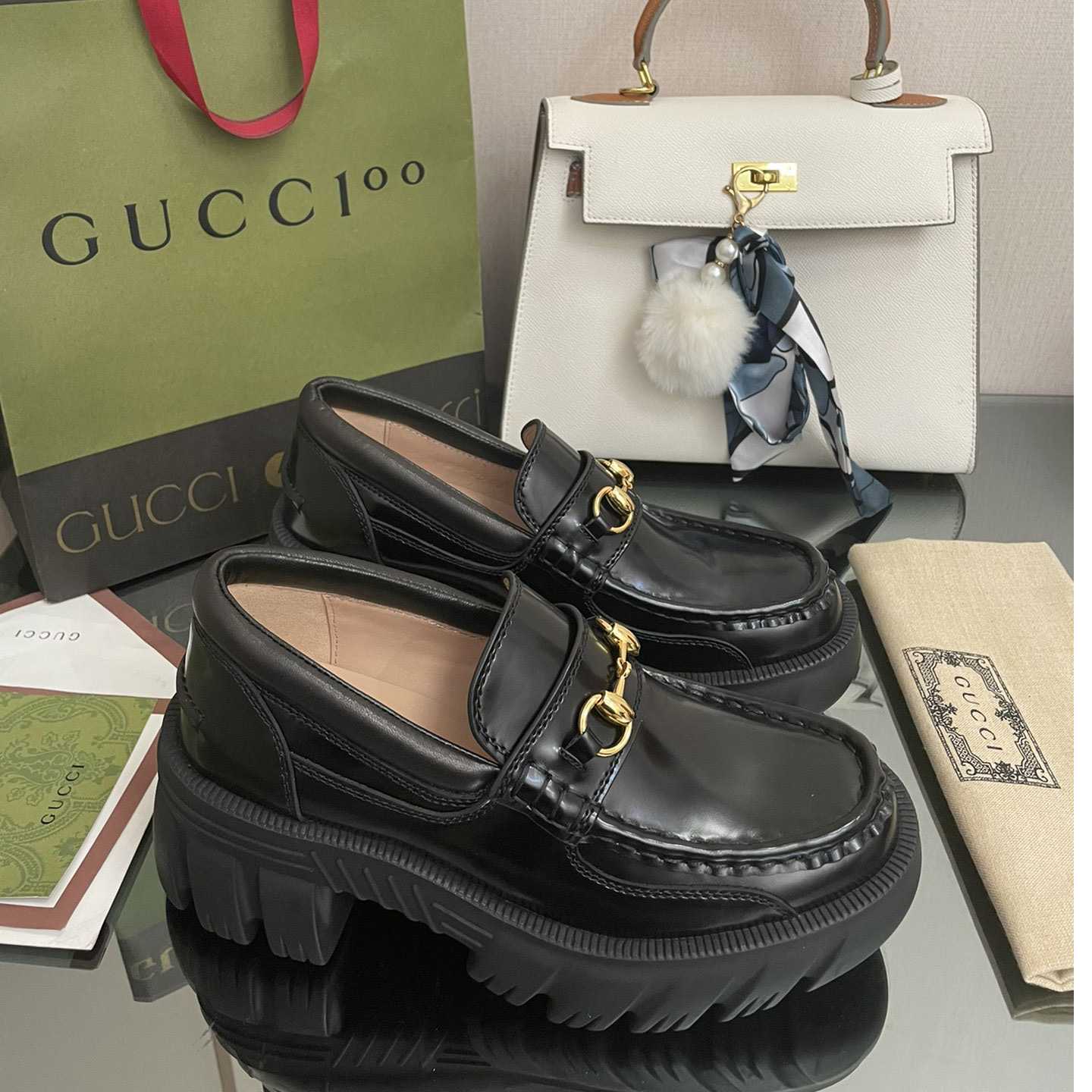 Gucci Women's Loafer With Horsebit - everydesigner