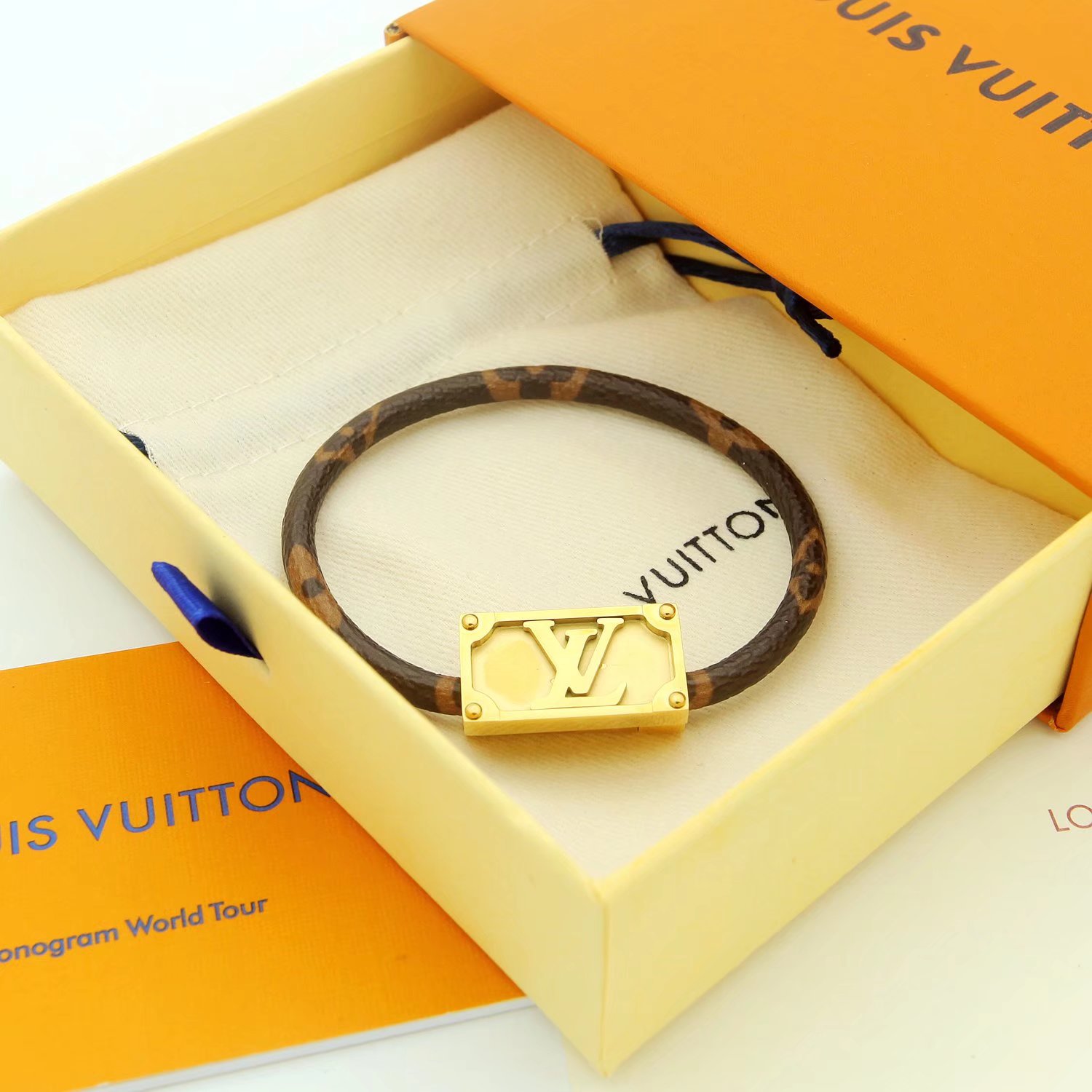 Louis Vuitton x Nigo Keep It Trunk Bracelet Monogram - everydesigner