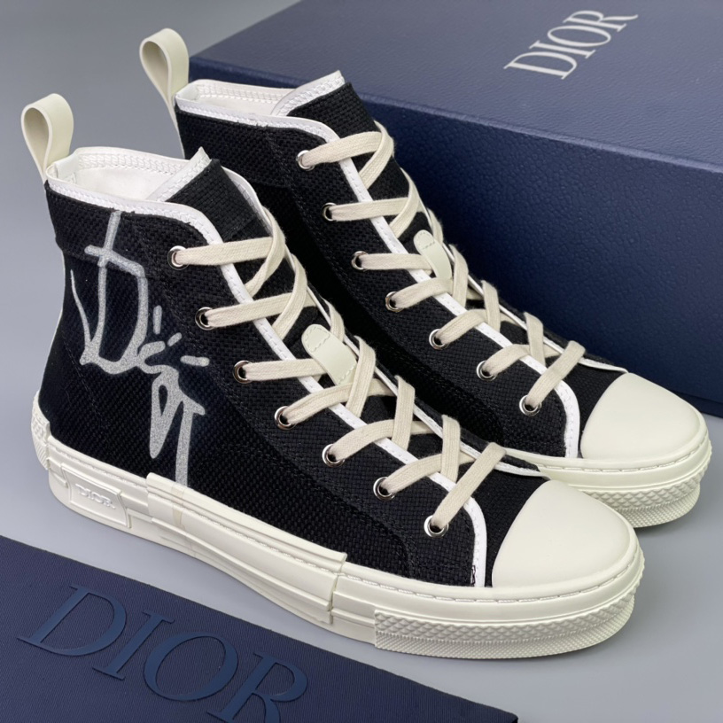 Dior B23 Cactus Jack Dior High-Top Sneaker - everydesigner