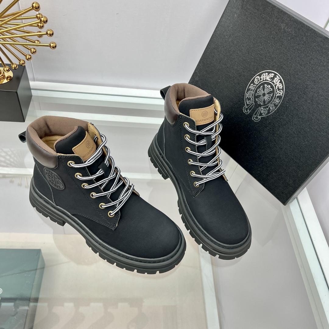 Timberland x Chrome Heart Classic Leather Boots - everydesigner