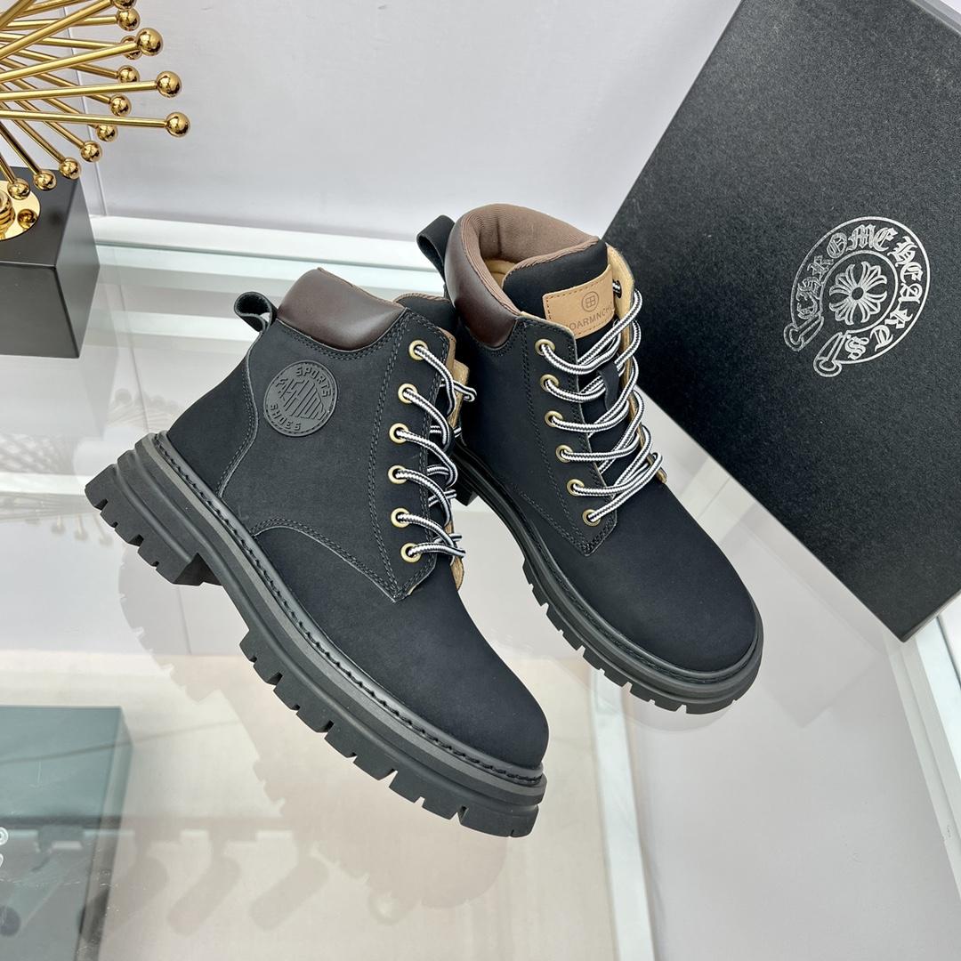 Timberland x Chrome Heart Classic Leather Boots - everydesigner