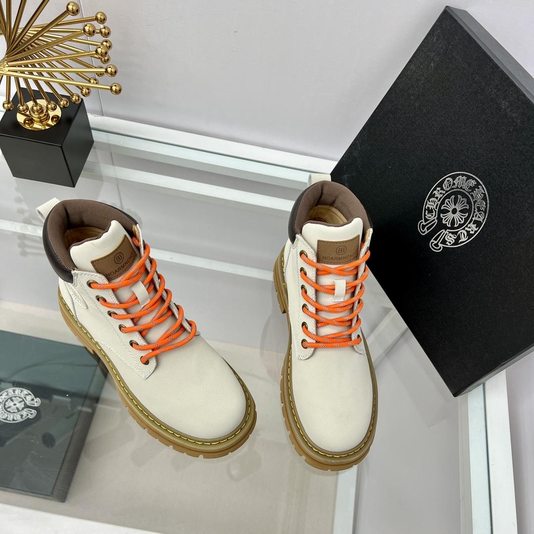 Timberland x Chrome Heart Classic Leather Boots - everydesigner