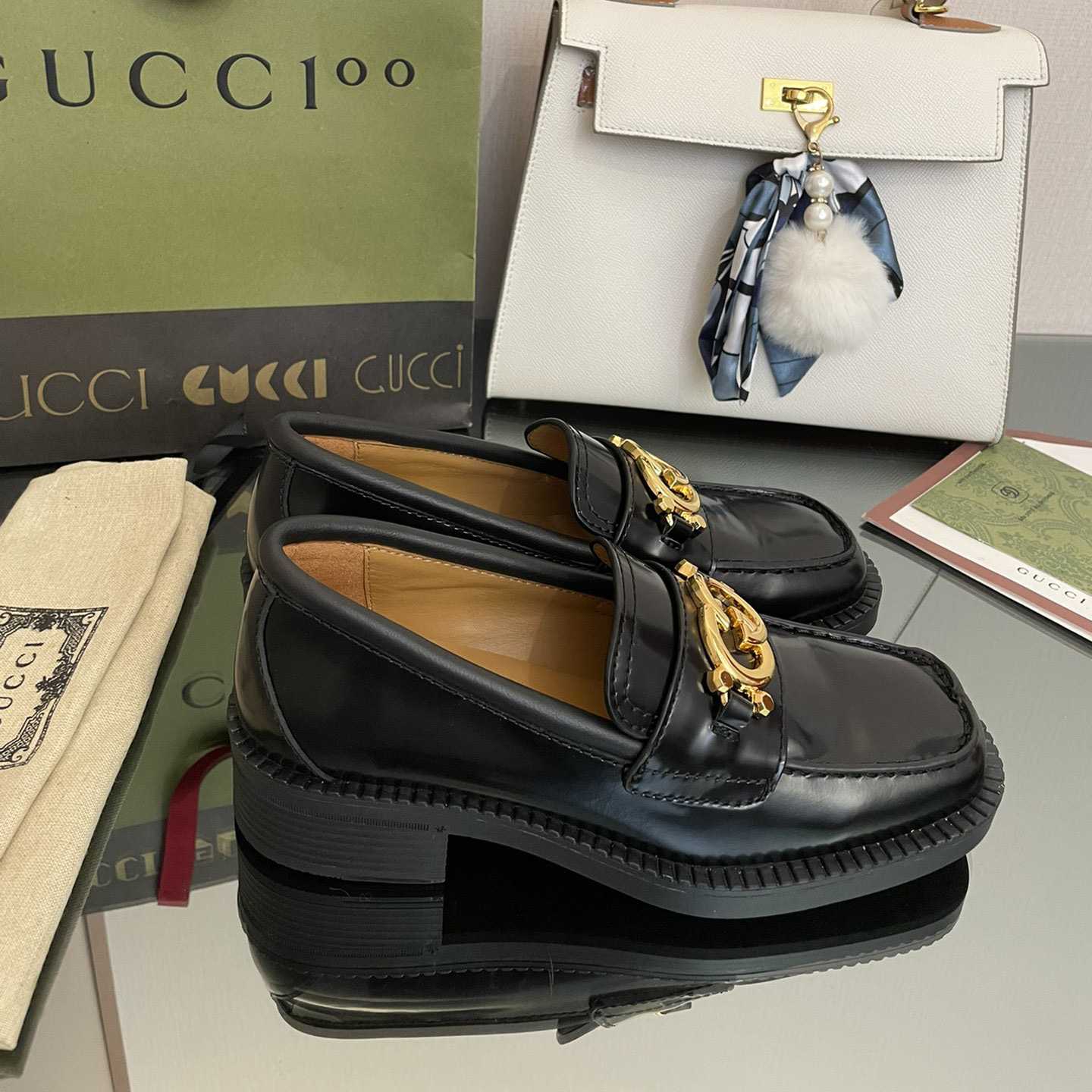 Gucci Women's Loafer With Interlocking G - everydesigner