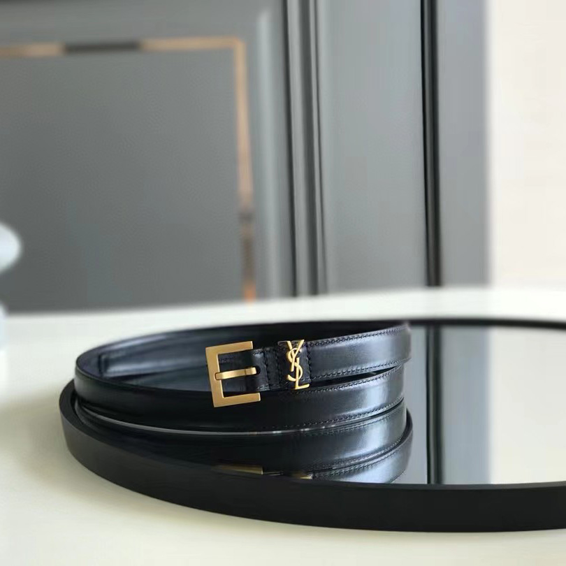 Saint Laurent Leather Belt  (20mm/30mm) - everydesigner