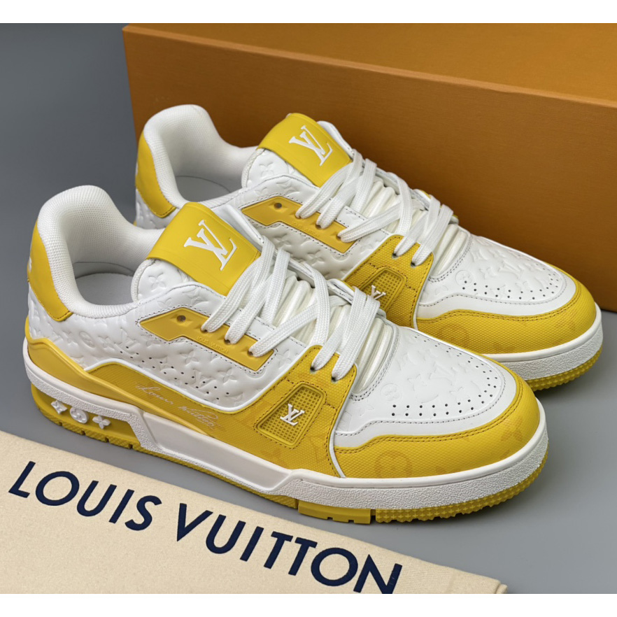 Louis Vuitton Trainer Sneaker (Upon UK Size) - everydesigner