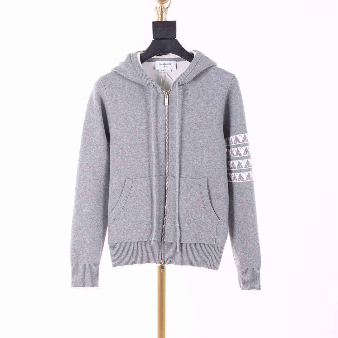 Thom Browne Hector Zip Hoodie - everydesigner