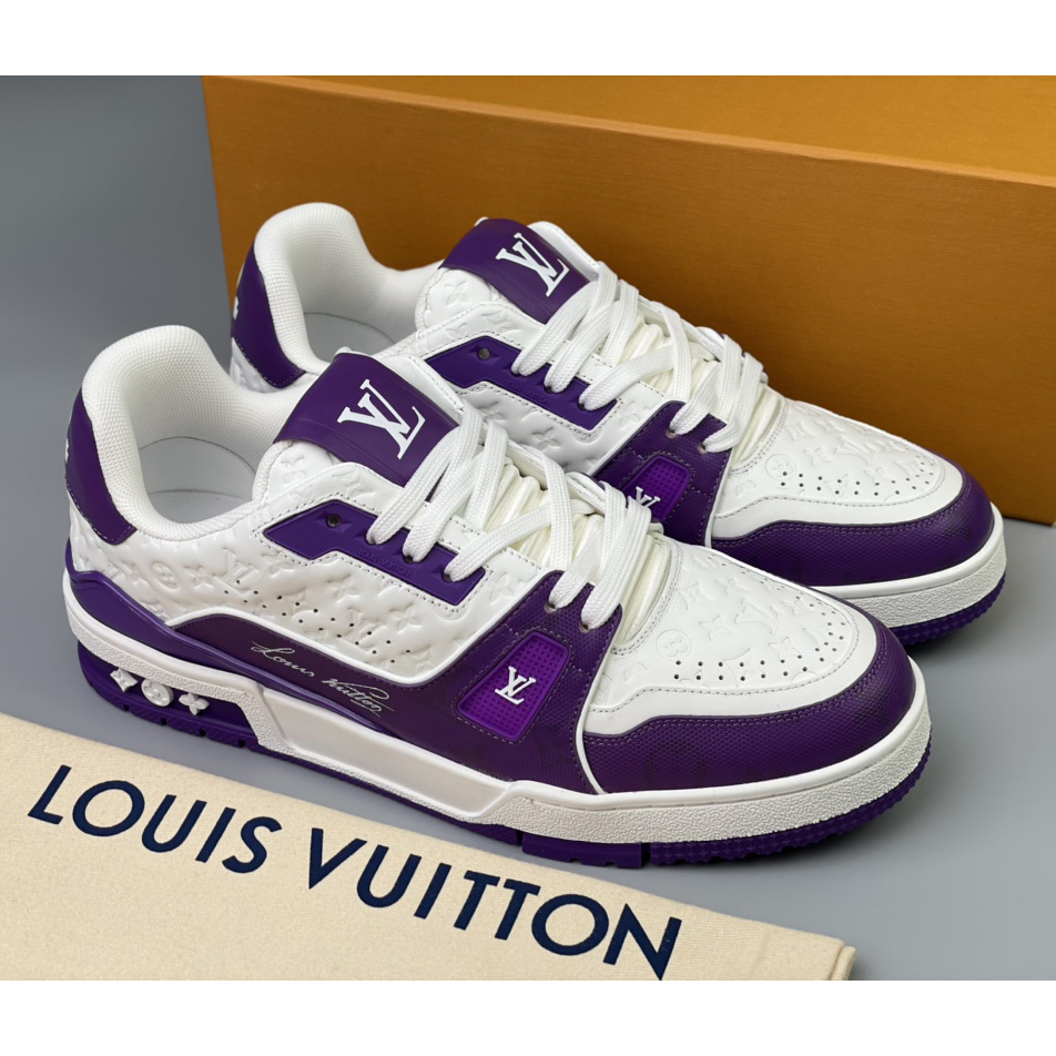 Louis Vuitton Trainer Sneaker (Upon UK Size) - everydesigner