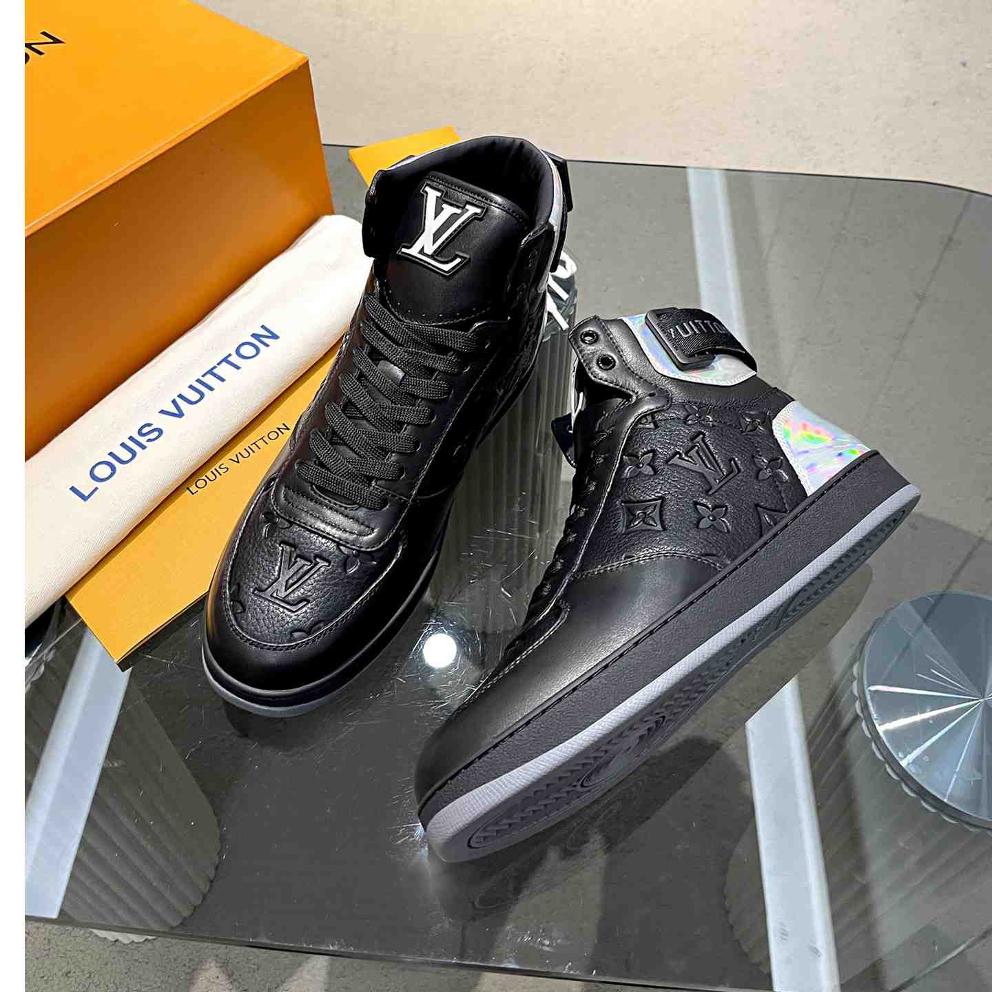 Louis Vuitton Rivoli Sneaker Boot     - everydesigner