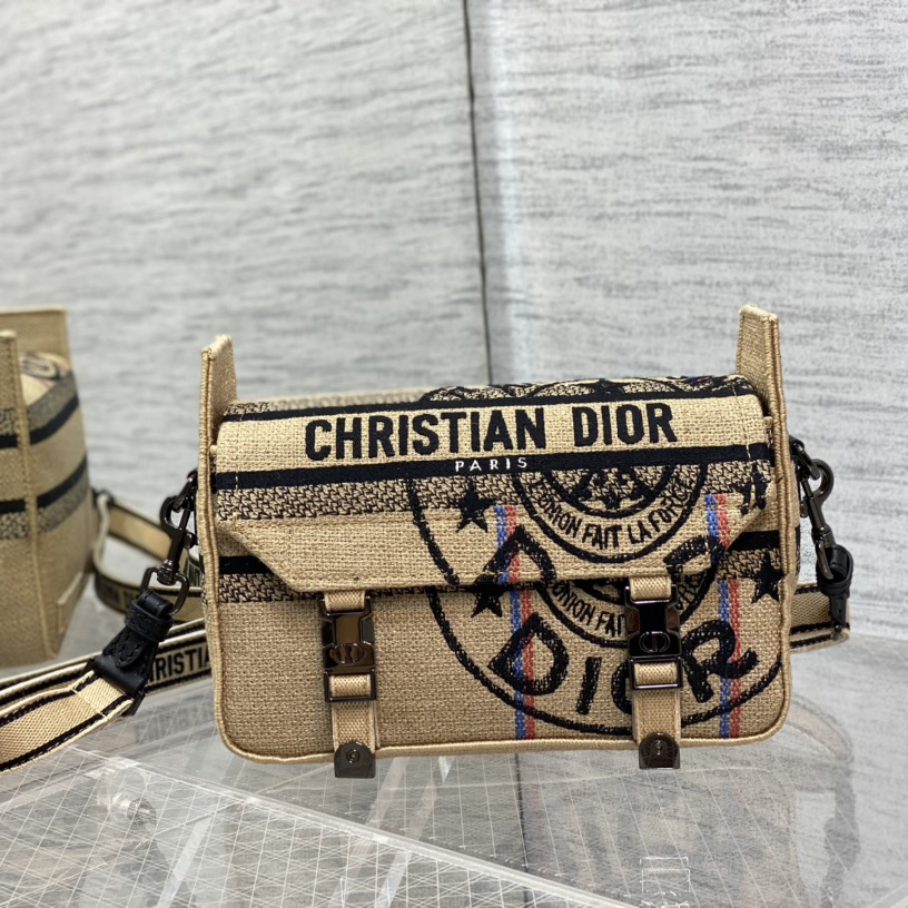 Dior Small Diorcamp Bag With Crystals - everydesigner