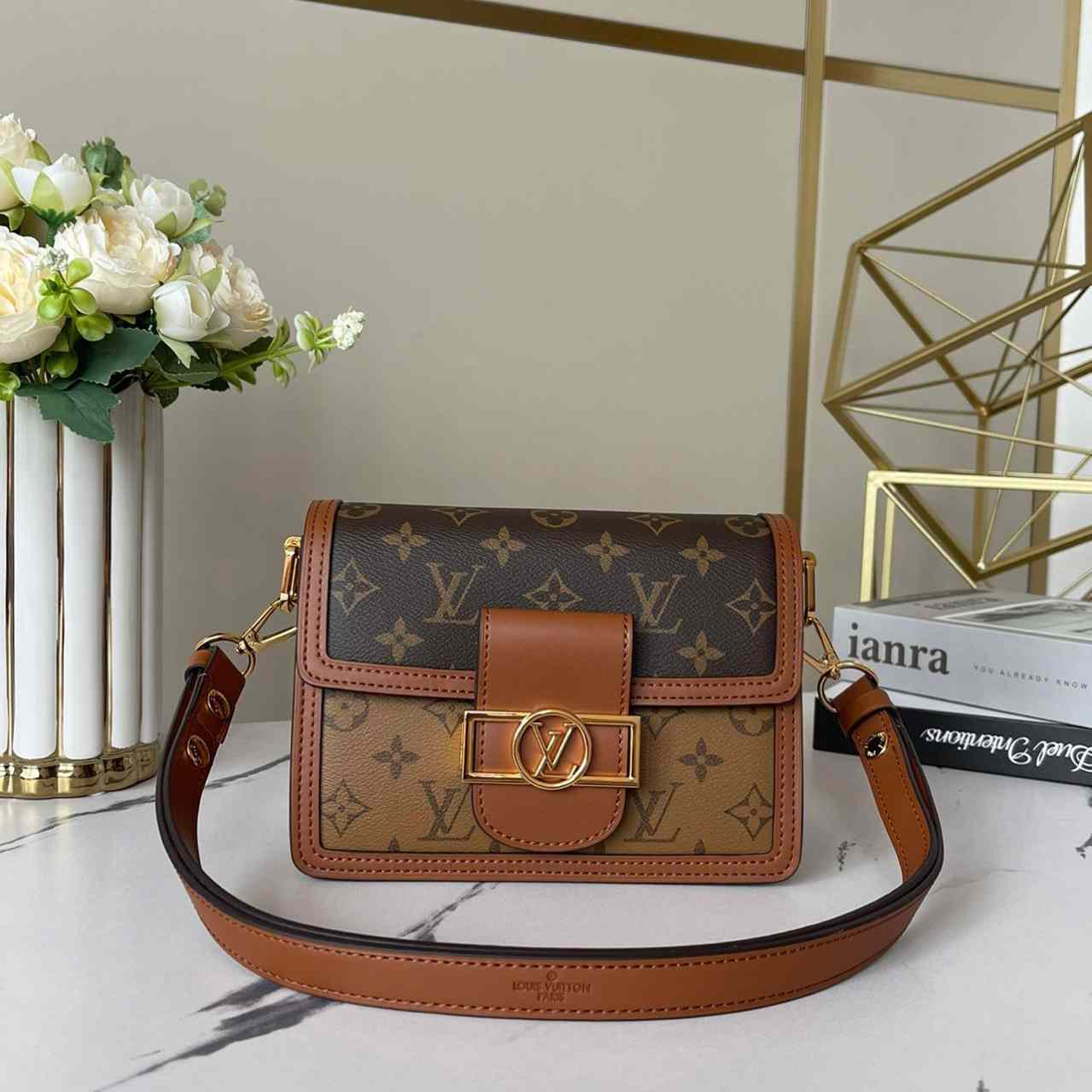 Louis Vuitton Mini Dauphine(20-19-9cm)     M45959 - everydesigner