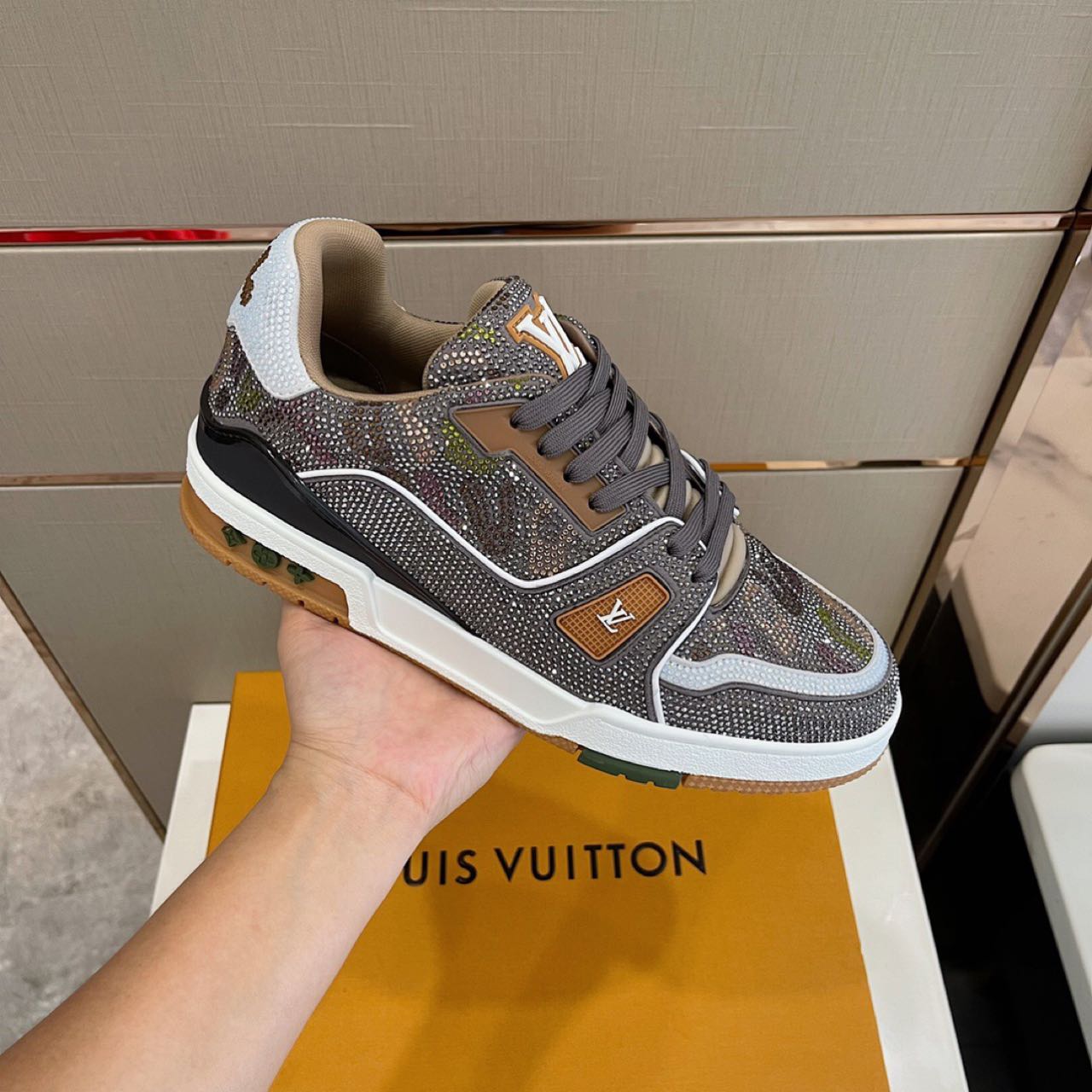 Louis Vuitton Trainer Sneaker (Upon UK Size) - everydesigner