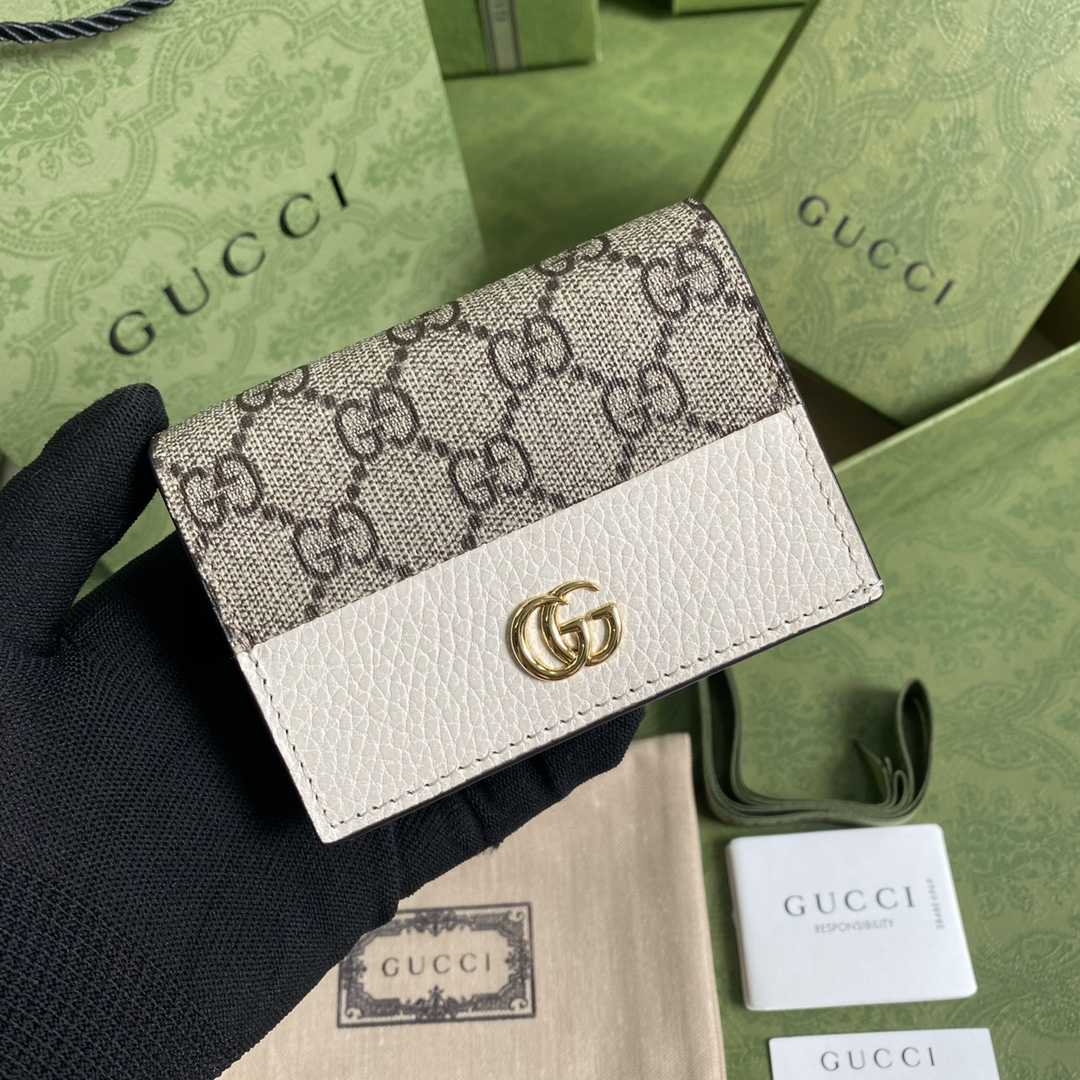 Gucci GG Marmont Card Case Wallet(11-9-3cm)    - everydesigner