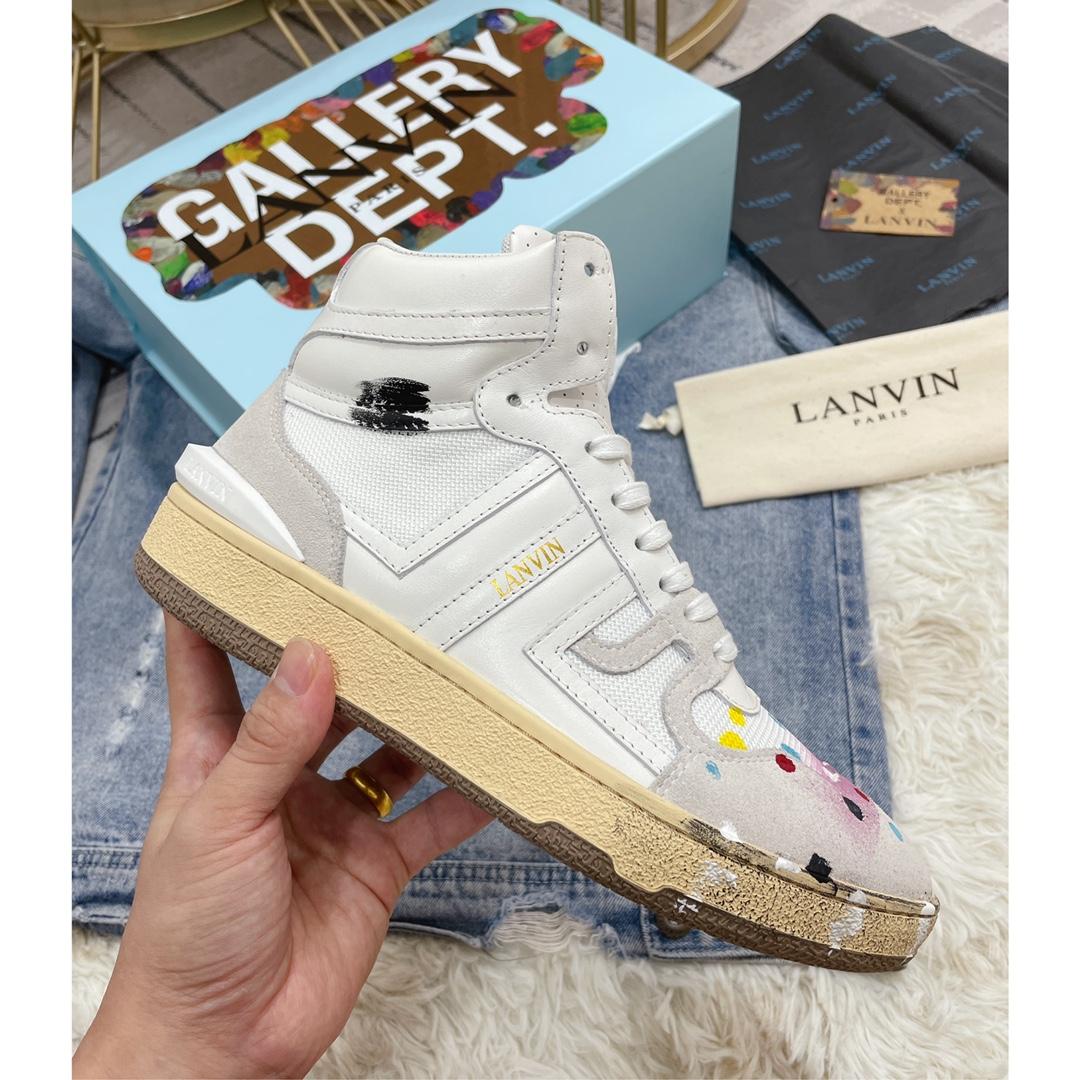 Lanvin x Gallery Dept  Clay High Top Sneaker - everydesigner